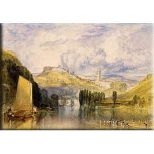 Totnes, in the River Dart 30x21 Streched Canvas Art by Turner, Joseph 
