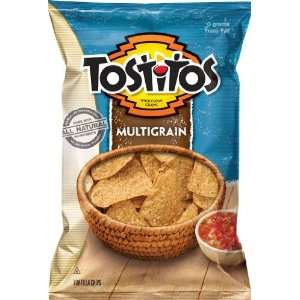  Tostitos Multigrain Tortilla Chips, 9oz Bags (Pack of 7 