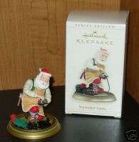 2006 HALLMARK Toymaker Santa Ornament #7 in series  