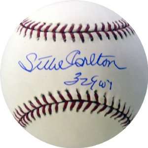  Steve Carlton Hand signed Wins Total Baseball