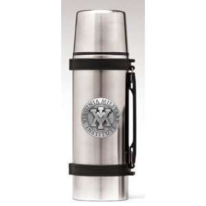 VMI Keydets Stainless Steel Thermos 1 Liter   NCAA College Athletics 