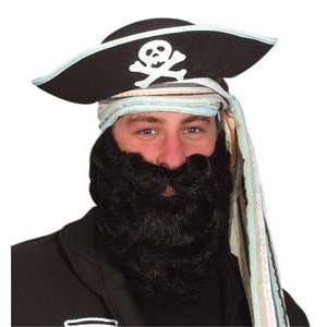  Pams Pirate Beards  Bushy Beard Black Toys & Games