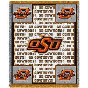  Oklahoma State University Go Cowboys Throw 48 x 69