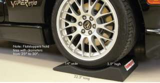 FlatStoppers® keep tires from flat spotting during long periods of 