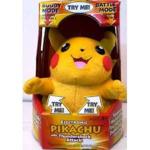  Pokemon Electronic Pikachu with Thundershock Attack Toys 