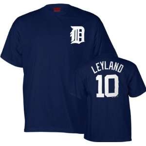  Jim Leyland Majestic Name and Number Detroit Tigers T 