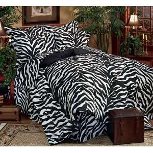  Full Zebra Bed In A Bag Set