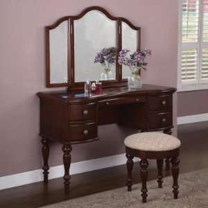  Powell Marquis Cherry Bedroom Vanity Set