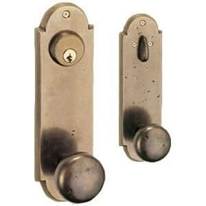   Bronze River Rock Single Cylinder Keyed Entry Set from the River Rock