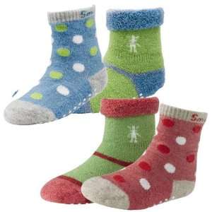  SmartWool Baby Stripe/Dot Sock Set