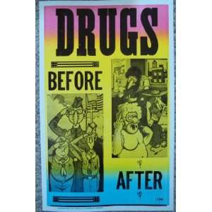  Drugs Before and After Poster Print 