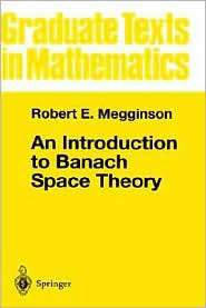   Theory, (0387984313), Robert E. Megginson, Textbooks   