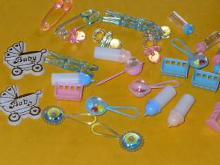 50 Mini Baby Shower Charms for Capias/Favors  