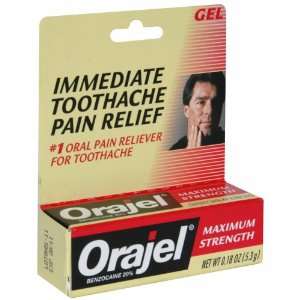  Orajel Immediate Toothache Pain Relief, Maximum Strength 