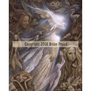   ~ The Owl Queen ~ Fantasy Fairy Art by Brian Froud