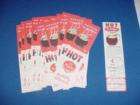 VINTAGE DR PEPPER 20 CARTON INSERTS 1964 ADVERTISING