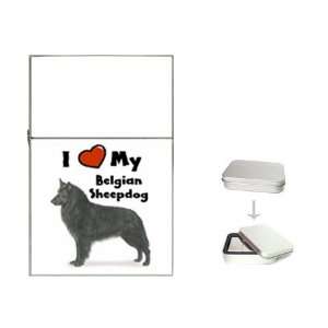  I Love My Belgian Sheepdog Flip Top Lighter Health 