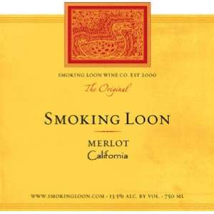  2010 Smoking Loon Merlot 750ml Grocery & Gourmet Food