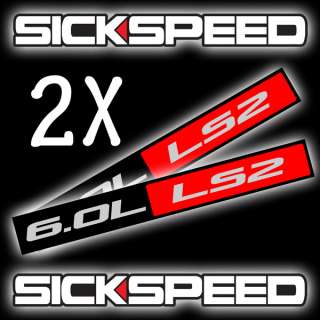  from Sickspeed. Engine Badge for LS2 engines. These aluminum badges 