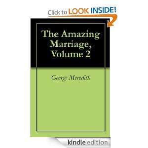The Amazing Marriage, Volume 2 George Meredith  Kindle 