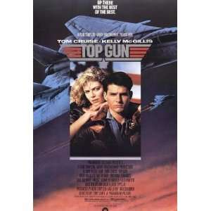  TOP GUN ~ TOM Cruise ~ FLY Navy ~ Movie Poster (size 25 