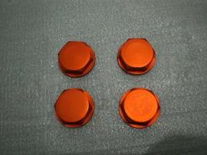  wheel nut FOR 1/5 baja hpi 5B 5T. orange/silver color availab  