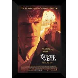  The Talented Mr. Ripley 27x40 FRAMED Movie Poster   A 