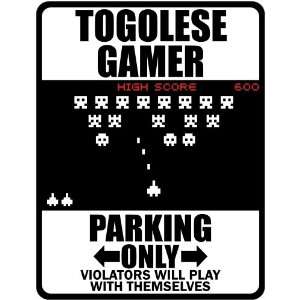 New  Togolese Gamer   Parking Only ( Invaders Tribute   80S Game 