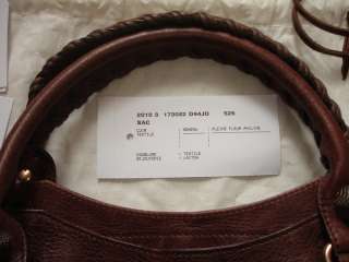 Balenciaga S/S 2010 Castagna RGGH Part Time Handbag  