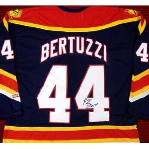 Todd Bertuzzi Memorabilia Signed Replica Hockey Jersey