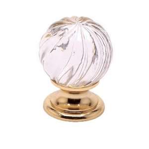  Berenson 7031 907 C Knobs Gold / Fluted Crystal