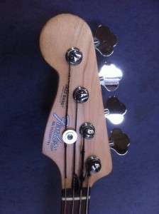 2000 MEXICAN FENDER LEFT HAND JAZZ BASS SUNBURST MADE IN MEXICO  