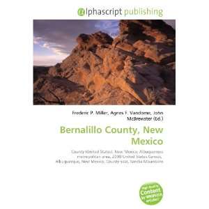  Bernalillo County, New Mexico (9786132746382) Books