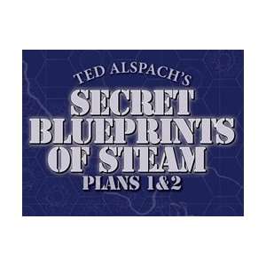  Age of Steam Secret Blueprints Plans 1 & 2 Expansion Toys 