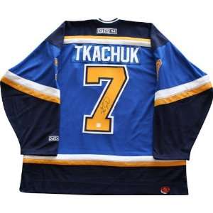  Keith Tkachuk St. Louis Blues Autographed Authentic Jersey 