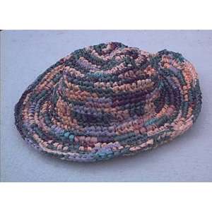  Recycled Hand Crocheted Hat 