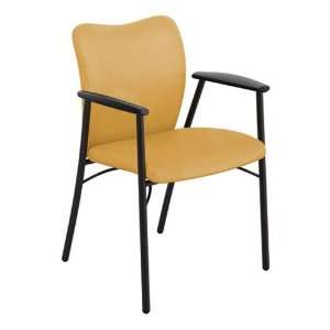  National Office Furniture Guest Chair with Black Poly Arms 