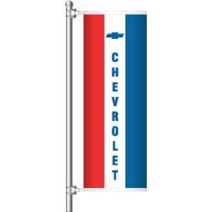 3x8 FT Chevrolet Banner Flag Double Sided Pole Hem and Grommets US 