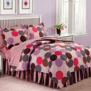  PEM America Jackie McFee Hot Chocolate Queen Size Bedding 
