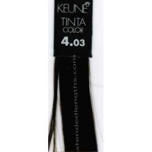  Keune Tinta Color 4.03 Mocca Brown permanent hair coloring 