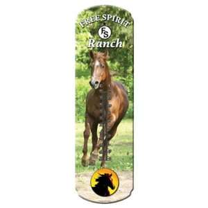    Rivers Edge Products Large Horse Tin Thermometer