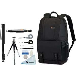  Lowepro Fastpack 200 Backpack (Black) + Accessory Kit for 