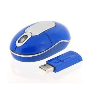  Blue Mini Wireless Optical Mouse Electronics
