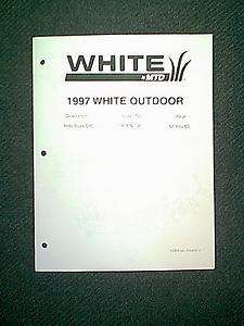 WHITE MTD ROTO BOSS 530 REAR TINE ROTO TILLER MODEL # 21A 400 190 