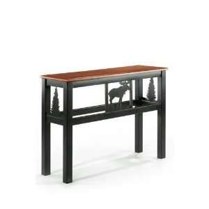  Motif Console Table With Oak Top