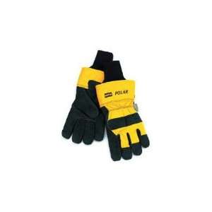   Cold Weather Gloves With Wing Thumb, Safety Cuffs And Knit Wrists
