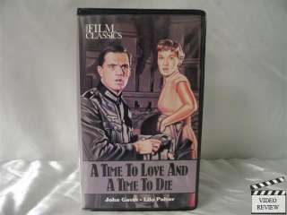 Time To Love And A Time To Die VHS John Gavin  