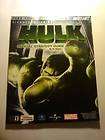 Hulk Strategy Guide Playstation 2 PS2 Gamecube Xbox