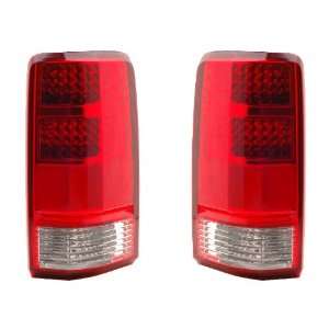  DODGE NITRO 07 08 LED TAIL LIGHT RED/CLEAR NEW Automotive