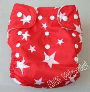 Baby Toddler Infant Reusable 1 Cloth Diaper nappy + 1 insert re usable 